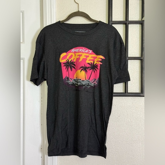 NIP Men’s Black Rifle Coffee Company Tshirt “America’s Coffee” - Picture 3 of 4